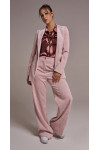 GIACCA SLIM FIT IN VELLUTO 1016 IN PINK